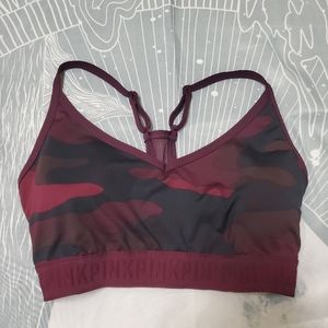 Pink Camo Sports Bra, Size S-DD